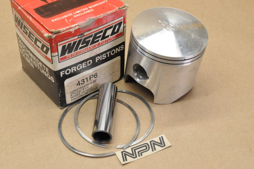 NOS Honda ATC250 CR250 R Wiseco Big Bore 71.5 mm Piston, Rings & Pin Set 431P6