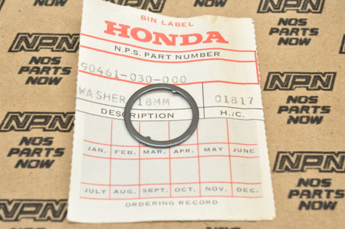 NOS Honda CA200 C200 CT200 S90 Counter Shaft Spline Washer 18mm 90461-030-000