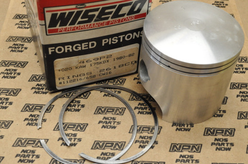 NOS Kawasaki 1980-82 KDX175 .50 Oversize Wiseco Piston & Rings Kit 469P2