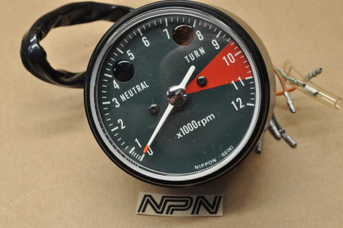 NOS Honda 1975-76 CB200 T Tachometer RPM Tach Meter Gauge 37250-389-671