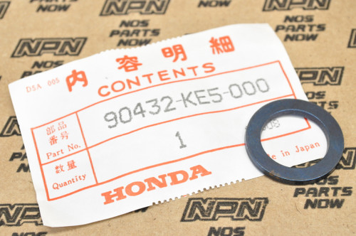 NOS Honda ATC350 GB500 NX650 TRX200 TRX250 XL600 XR600 Washer 90432-KE5-000