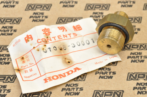 NOS Honda CB500 CB750 K1 Oil Pressure Gauge Adaptor Tool 07068-30001
