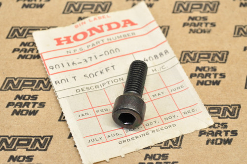 NOS Honda 1975-76 GL1000 Gold Wing Front Brake Caliper Socket Bolt 90116-371-000