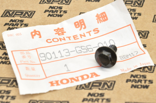 NOS Honda GL1500 Gold Wing SB50 Elite Bolt 90113-GS6-010