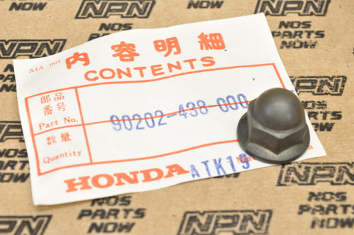 NOS Honda ATC250 CB1000 CB1100 CB750 CB900 TRX250 XR350 Cap Nut 90202-438-000