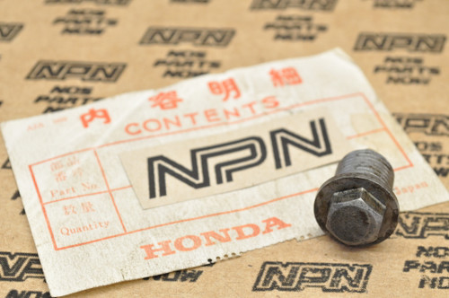 NOS Honda CB350 CL350 Oil Pump Suction Valve Bolt 90013-286-000