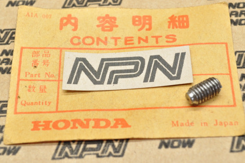 NOS Honda CR125 M MR175 MT125 MT125R Elsinore Clutch Adjust Screw 22853-360-000