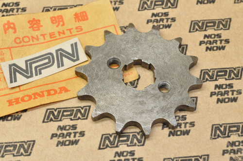 NOS Honda C110 C100 C102 C105 T Chain Drive Sprocket 14T 23801-001-010