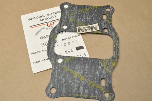 NOS Honda CL77 CA72 CA77 CB72 CB77 CL72 Beck Breather Plate Gasket 15759-259-000