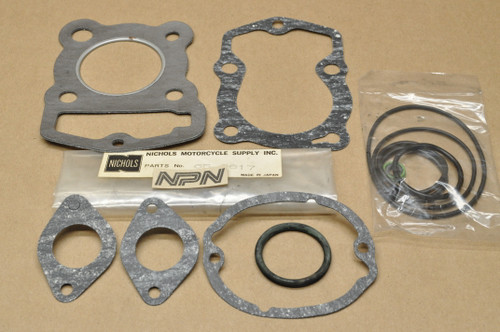 NOS Honda CB100 CL100 SL100 XL100 Nichols Top End Gasket Seal Kit 06110-107-676