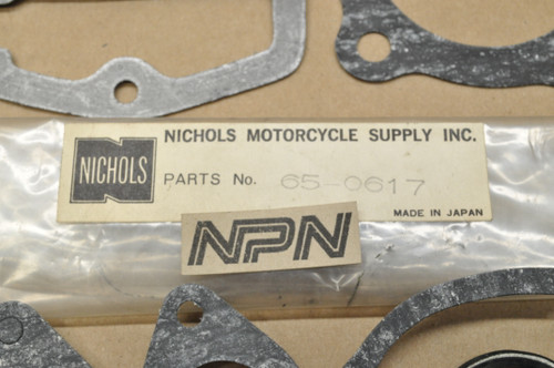 NOS Honda CB100 CL100 SL100 XL100 Nichols Top End Gasket Seal Kit 06110-107-676