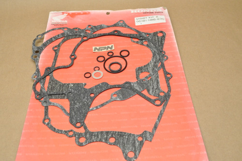NOS Honda 1987 ATC125 M TRX125 Bottom Lower End Gasket O-Ring Kit 061B1-HB6-670