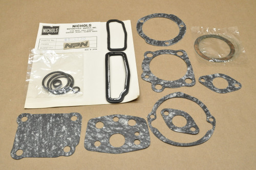 NOS Honda S90 CL90 CT90 Nichols Top End Gasket O-Ring Kit 06110-028-150