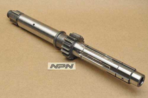 NOS Honda CB750 K0-1976 Transmission Main Shaft 18T 23210-300-000