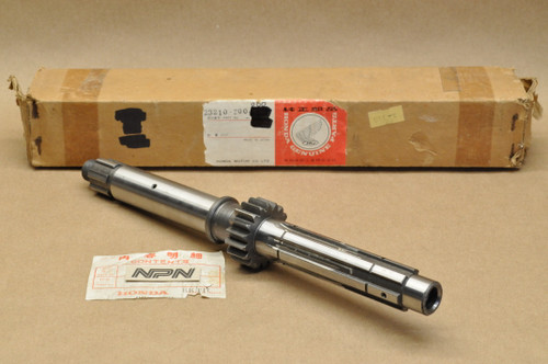 NOS Honda CB750 K0-1976 Transmission Main Shaft 18T 23210-300-000