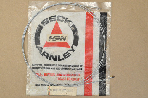 NOS Honda Universal Motorcycle Beck Arnley Throttle Cable Kit 70-4003