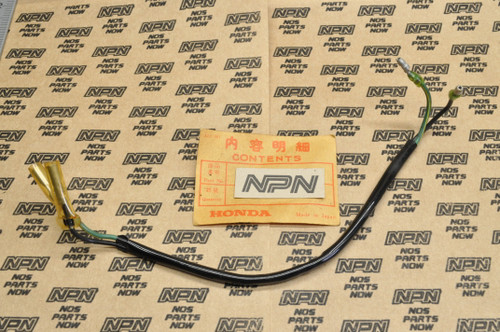NOS Honda CB350 CB360 CB450 CB500 CB550 Brake Stop Switch Harness 35345-319-000