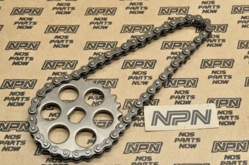 Vtg OEM Honda CBR600 CBR900 RR Oil Pump Sprocket w/ Chain 15134-MV9-670