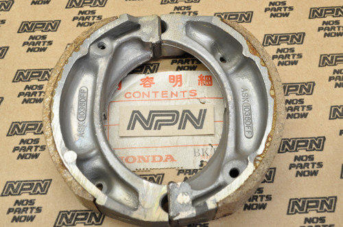 NOS Honda CR125 CT70 MR175 SL100 XL75 XL80 XR80 Brake Shoe Set 43120-365-671