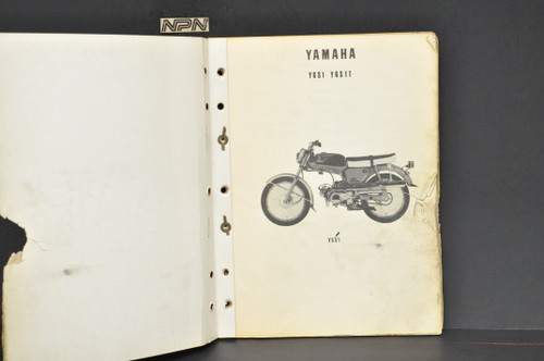 Vintage 1967 Yamaha YGS1 YGS1 T Trailmaster 80 Parts List Manual 1st Edition
