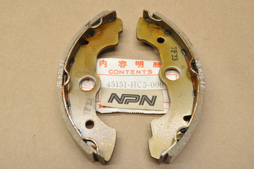 NOS Honda 1988, 1990-91 TRX300 Front Brake Shoe Pad Set for 1 Hub 45151-HC5-006