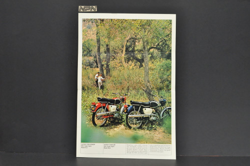 VTG NOS 1960s Suzuki Challenger K11 Cavalier M12 Sales Brochure Dealer Specs