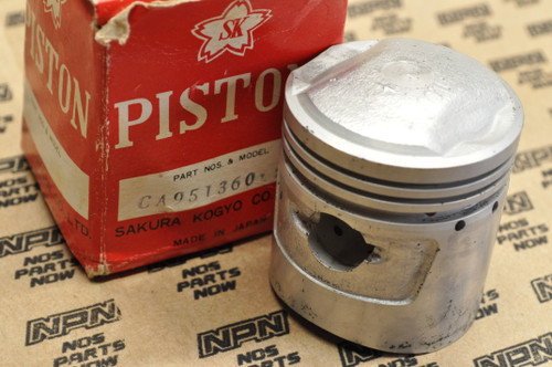NOS Honda CA95 Benly SK .25 Oversize Piston 13102-206-000