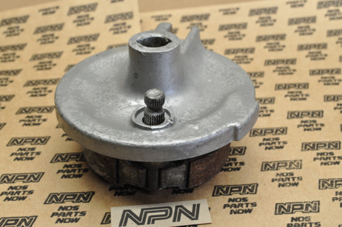 Vintage OEM Honda 1980-85 Z50 R Rear Brake Panel w/ Brake Shoes 43100-181-770