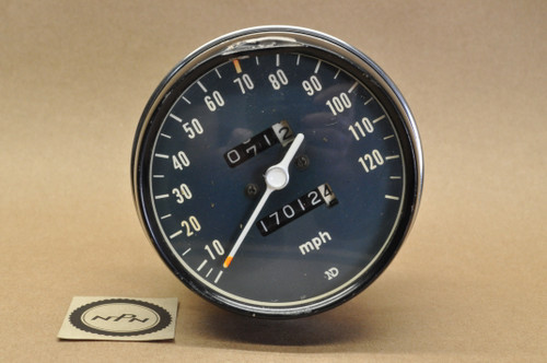 Vtg OEM Honda CB500 CB550 CB550F Speedometer Odometer Trip Meter 37200-374-672