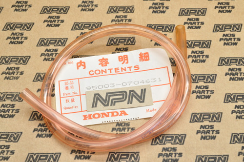 NOS Honda ATC250 CH80 CR250 CR500 CR80 TRX250 XL80 Hose Tube 95003-07046-31