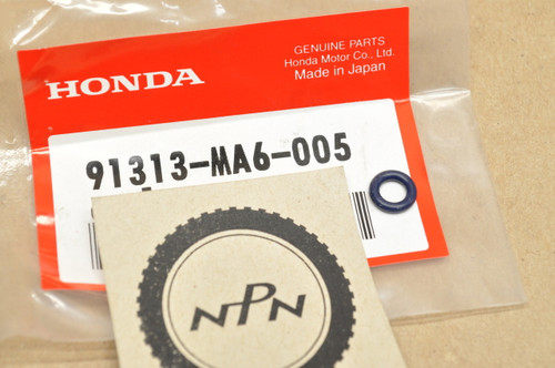 NOS Honda ATC200 CB750 CBX GL1100 TR200 TRX200 VT500 VT700 O-Ring 91313-MA6-005