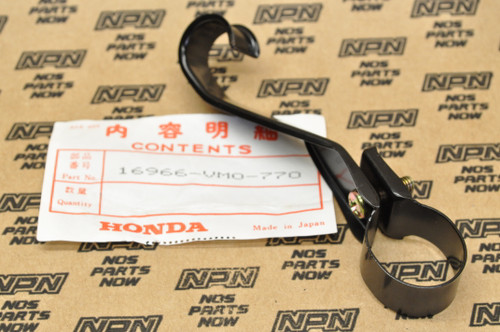 NOS Honda 1985 FL350 R Odyssey Gas Fuel Hose Line Guide Clamp C 16966-VM0-770