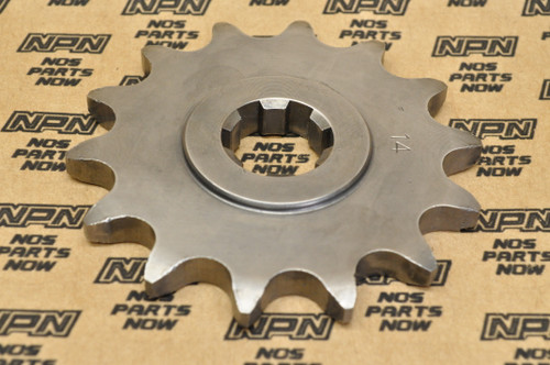 NOS Honda CB750 F Pro Series Front Drive Chain Sprocket 14T 23801-410-000