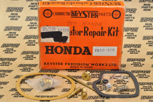 NOS Honda CB400 T CB500 T Keyster Carburetor Needle Repair Rebuild Kit 7300-306
