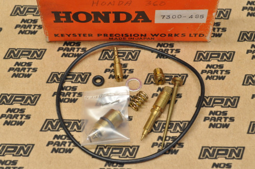 NOS Honda Motorcycle Keyster Carburetor Jet Needle Repair Rebuild Kit 7300-485