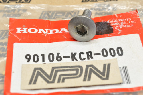 NEW OEM Honda CBR1000 CBR600 GL1800 VFR800 Pan Screw 5x19 90106-KCR-000