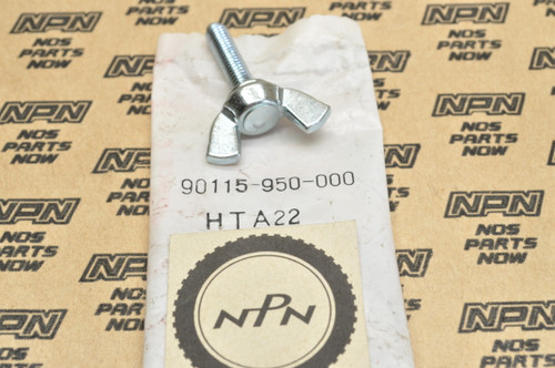 NOS Honda 1981-82 ATC250 R 1977-84 FL250 Odyssey Wing Nut Bolt 90115-950-000