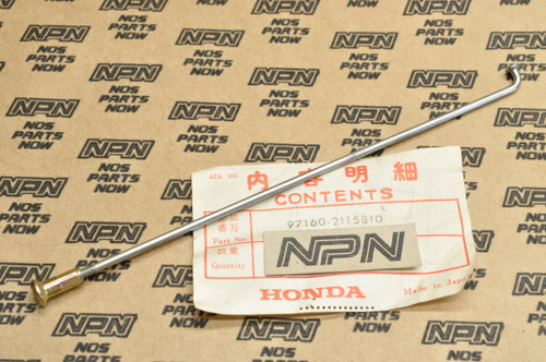 NOS Honda 1978 PA50 I PA50II Moped Rear Wheel Spoke & Nipple Set 97160-21158-10
