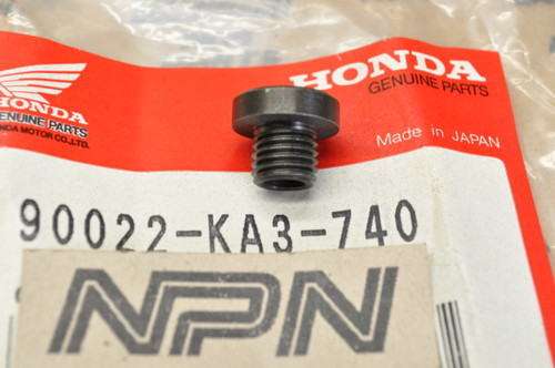 NOS Honda 1984-85 CR125 R 1985 CR250 R Exhaust Manifold Bolt 90022-KA3-740