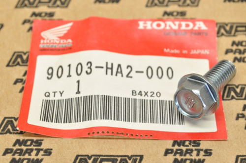 NOS Honda 1985-86 ATC250 R 1986-89 TRX250 R Fourtrax Flange Bolt 90103-HA2-000