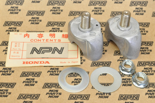 NEW OEM Honda FJS400 FJS600 Lower Handlebar Riser Clamp Holder Set 53012-MCT-305
