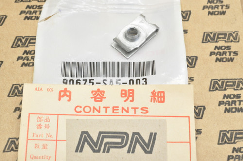 NOS Honda CR80 R CR80RB CR85 R MUV700 TRX680 TRX700 Clip Nut 90675-SA5-003