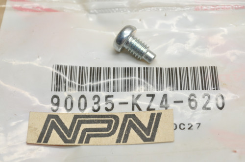 NOS Honda 1995-2007 CR125 R Right Crank Case Cover Bolt 90035-KZ4-620