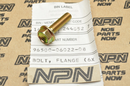 NOS Honda 1986-88 TRX200 SX Fourtrax Fender Brace Stay Bolt 6x22 96500-06022-08