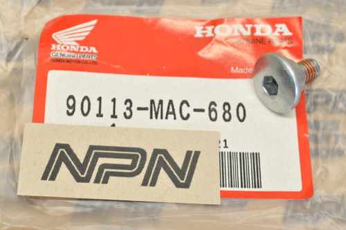 NOS Honda CR125 R CR250 R CR500 R CR80 R Fork Protector Bolt 90113-MAC-680