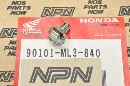 NOS Honda CR125 R CR250 R CR500 R CR80 R Shroud Setting Bolt 90101-ML3-840