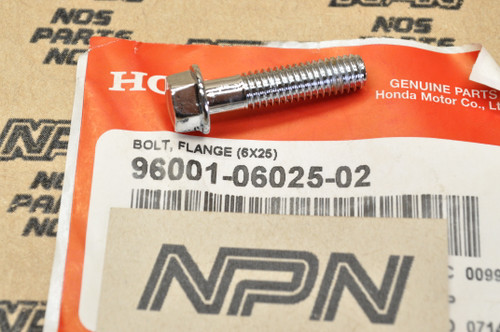 NOS Honda ATC200 CB400 CBX GL1200 VF700 VF750 VT700 VT800 Bolt 96001-06025-02