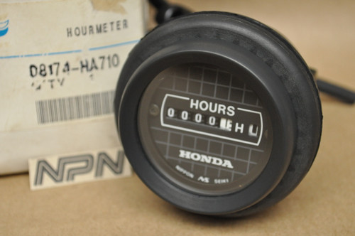 NOS Honda Hondaline TRX350 TRX350D Fourtrax Hour Meter Gauge Kit 08174-HA710