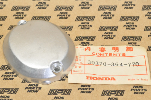 NOS Honda 1977-78 XL100 Points Cover Cap 30370-364-770