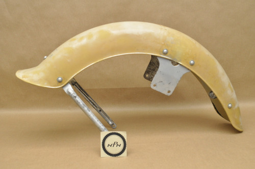 Vintage OEM Honda CA175 Silver Front Fender Splash Mud Guard 61100-237-680 S